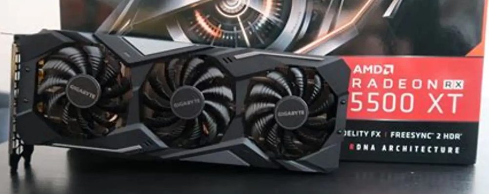 AMD Radeon RX 5500 XT 显卡