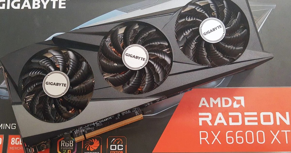 AMD Radeon RX 6600 XT 显卡