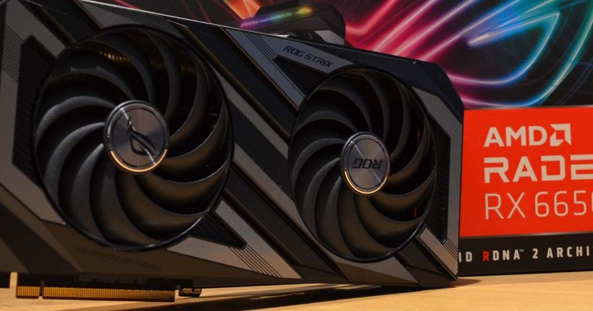 AMD Radeon RX 6650 XT 显卡