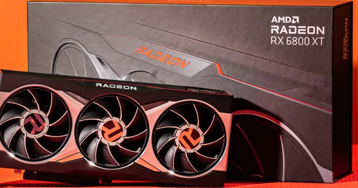 AMD Radeon RX 6800 XT 显卡