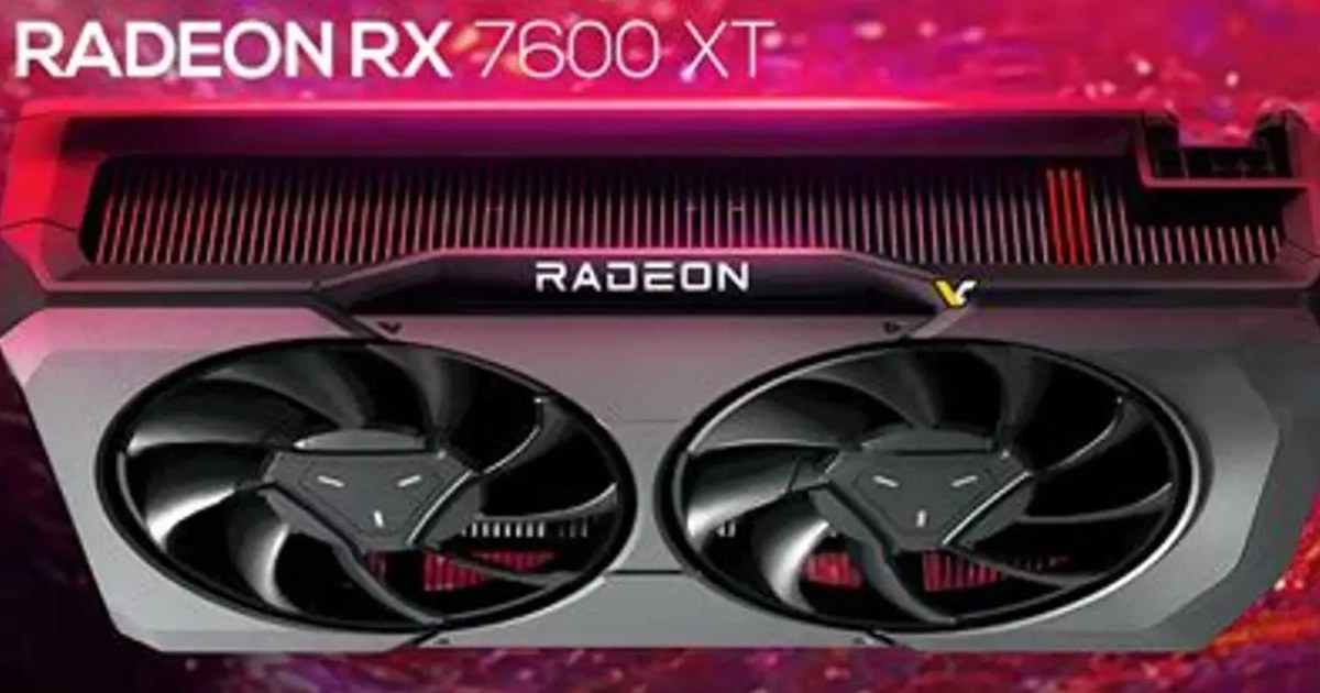 AMD Radeon RX 7600 XT 显卡