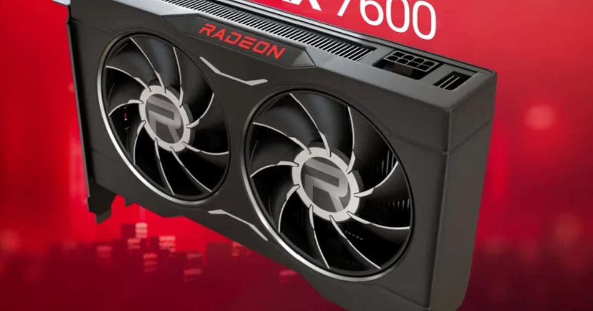AMD Radeon RX 7600 显卡