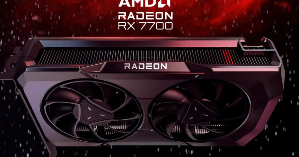 AMD Radeon RX 7700 XT 显卡