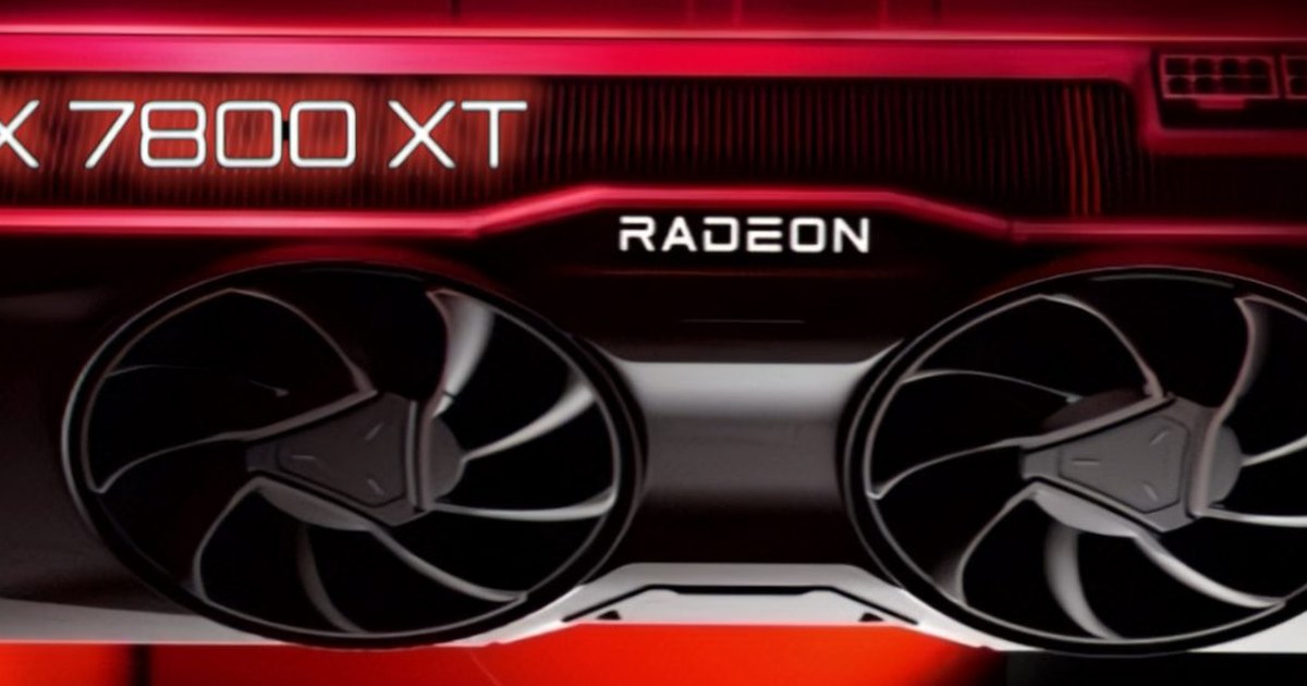 AMD Radeon RX 7800 XT 显卡